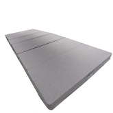 Cover Skin for Flow/Fusion Swim Spa V1 - 5900 x 2280mm, Radius 60mm - Lunar Grey Fabric with Aquasolus Logo